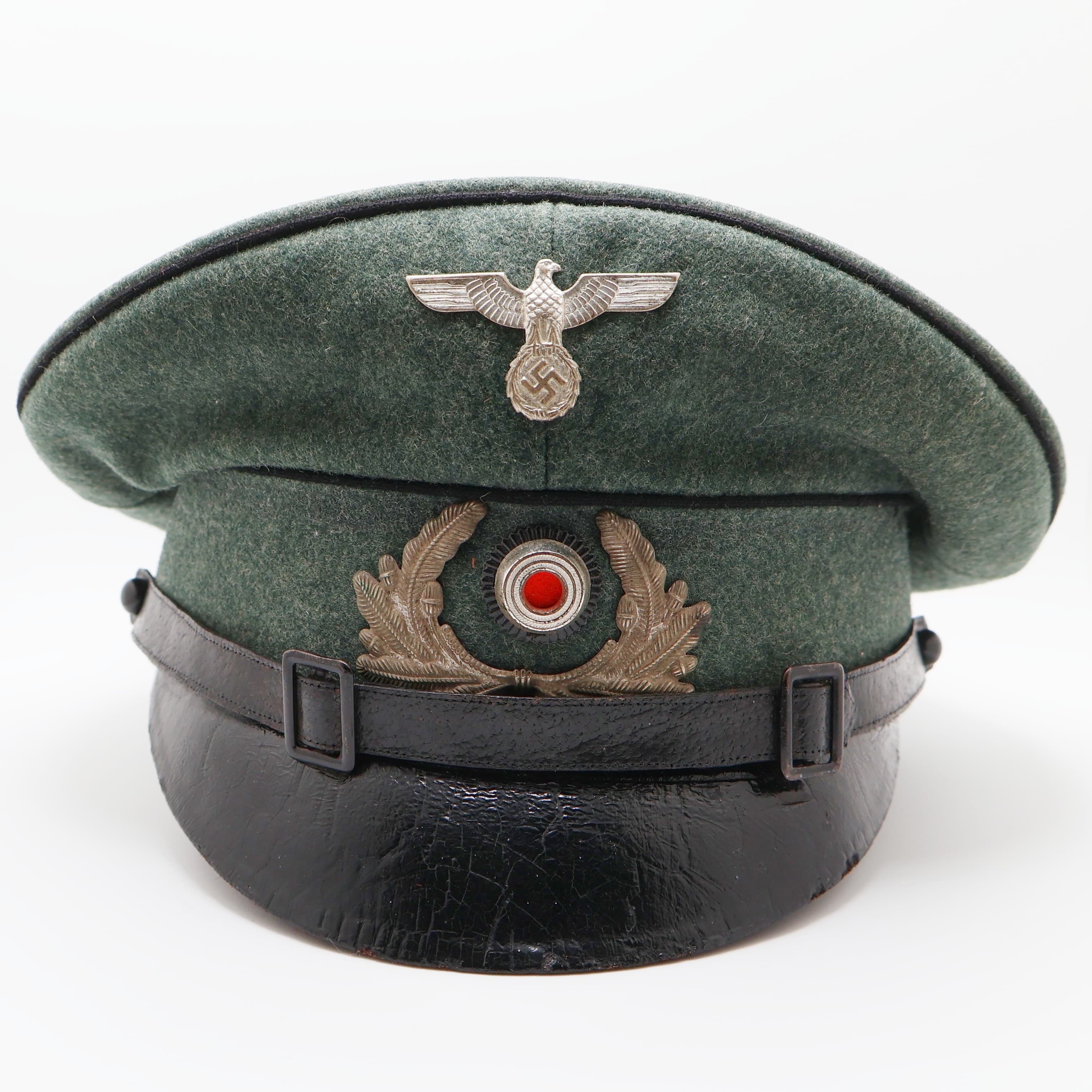 German WWII Heer Engineer NCO/EM's Visor Cap, 1934