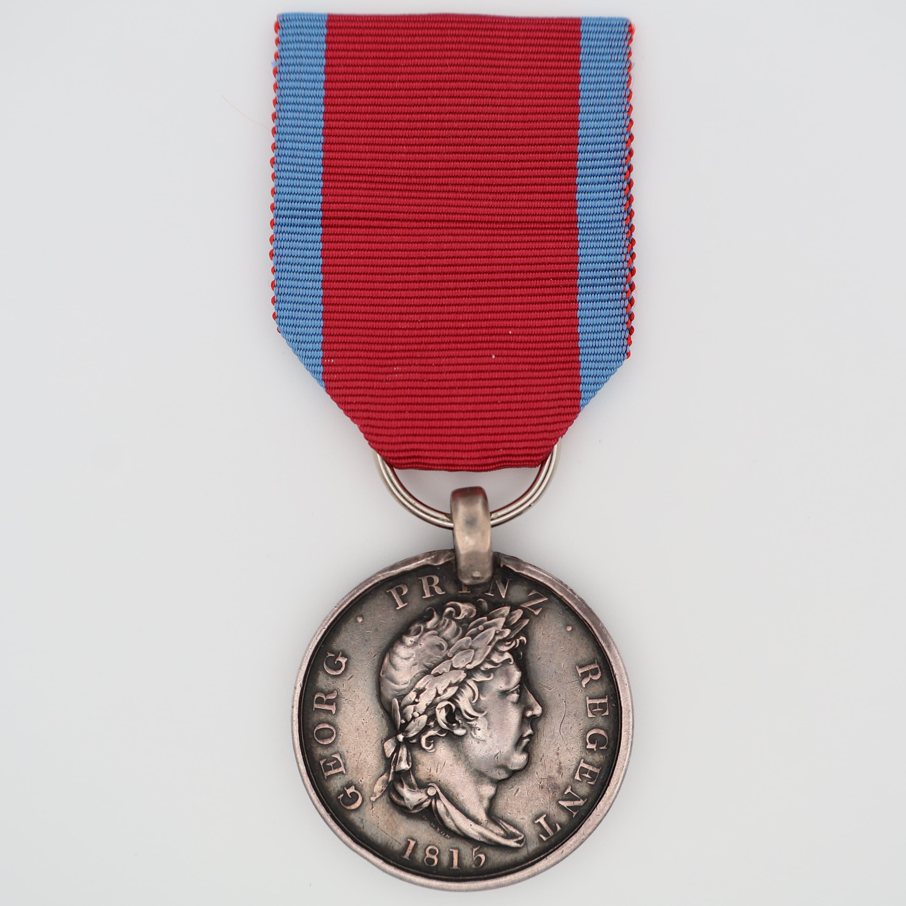 Germany Hannover Waterloo Medal Named