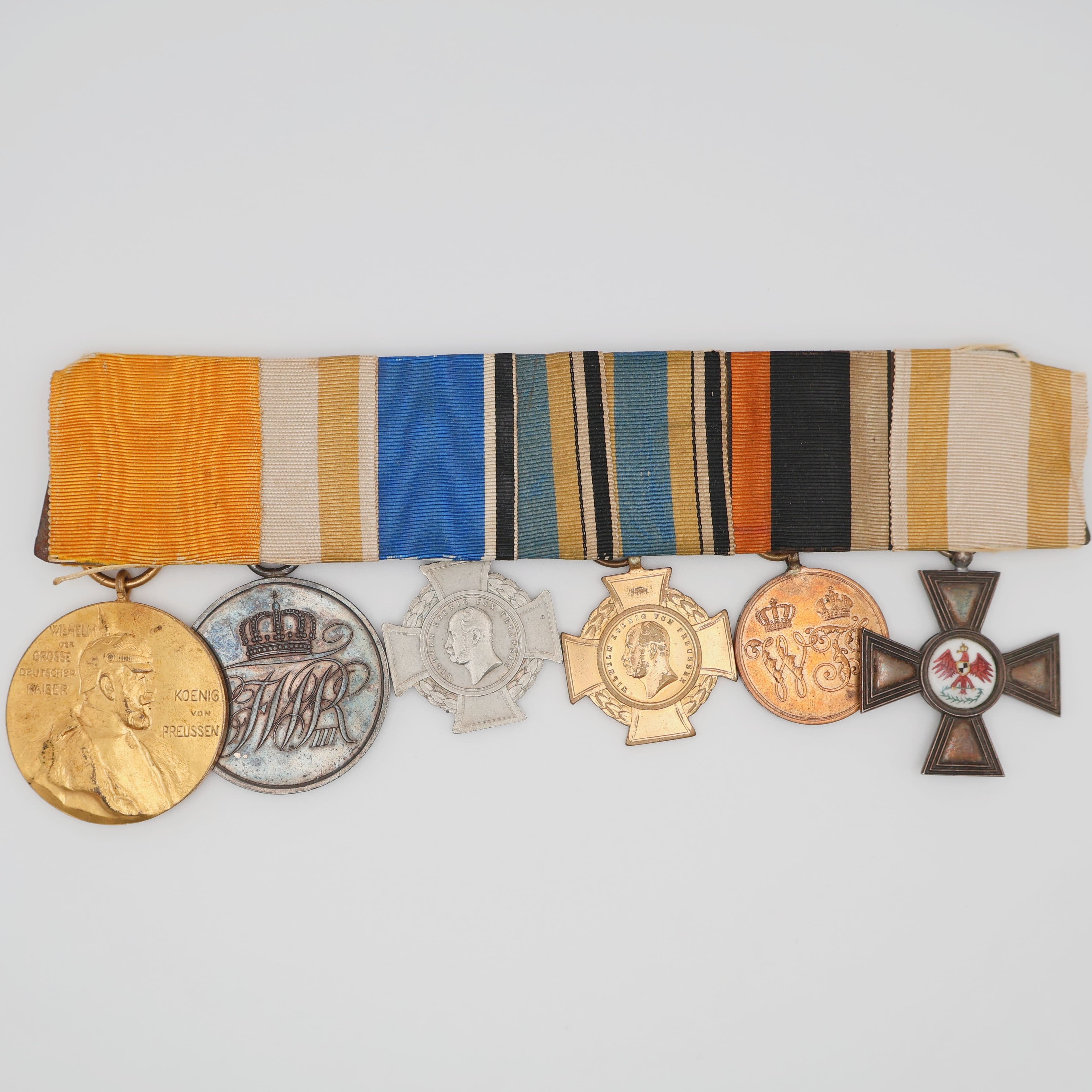 Germany Prussia Imperial Medal Bar with Red Eagle