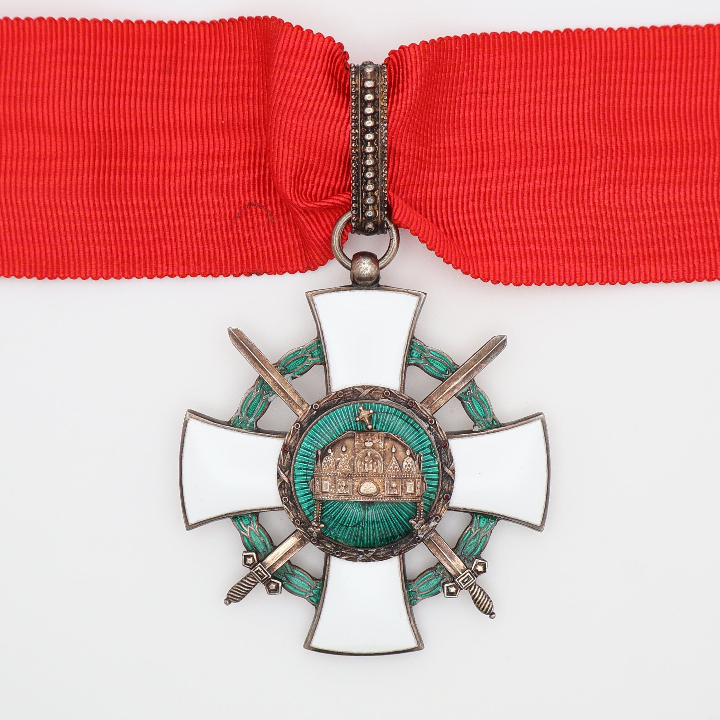 Hungary Order of the Holy Crown Commander Grade Neck Badge