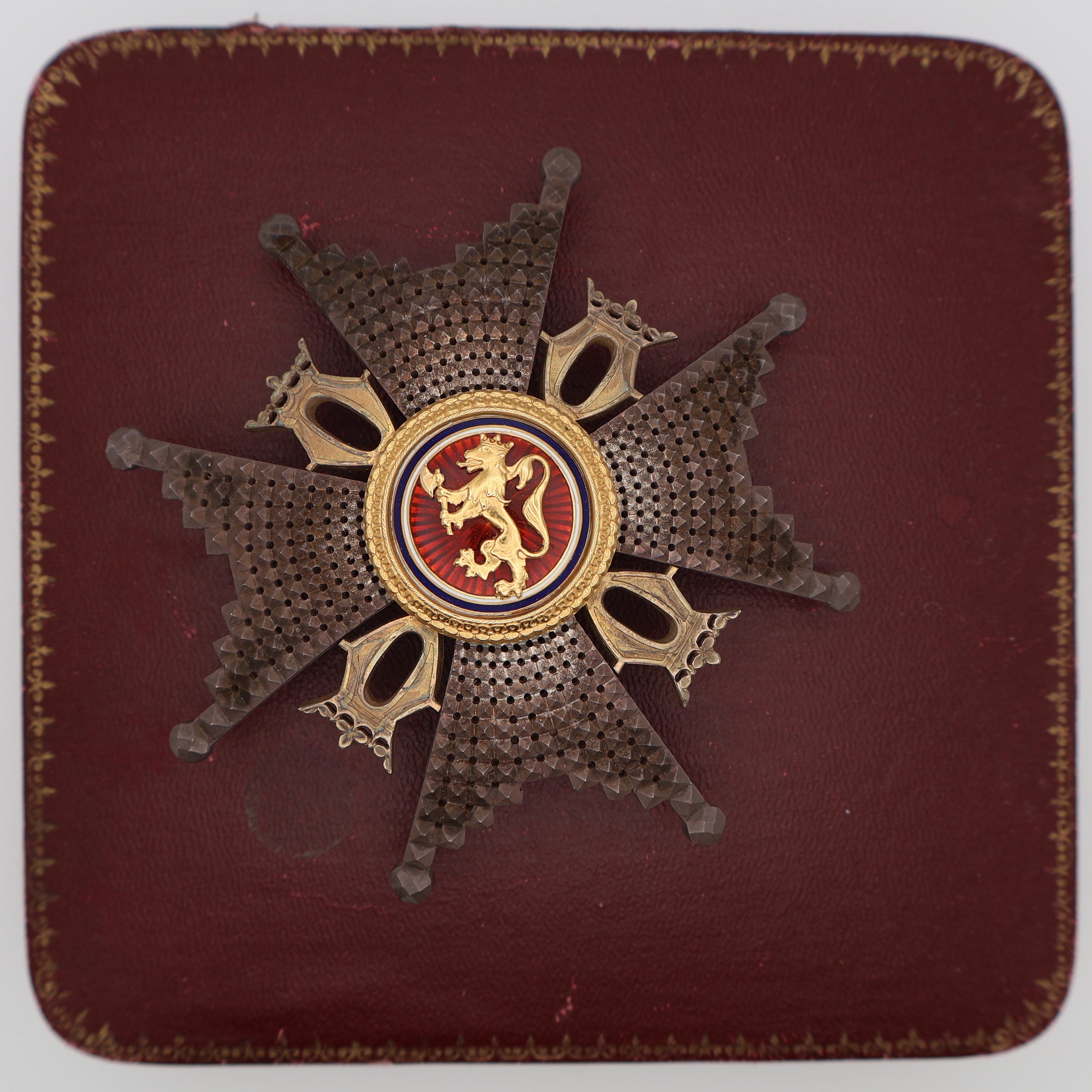 Norway Order of St. Olav Commander Breast Star in Original Case by Tostrup